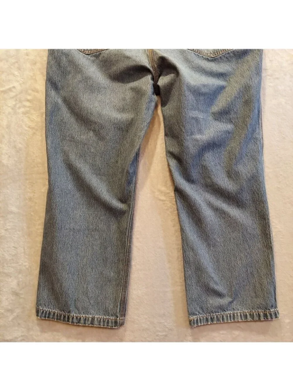Duluth Trading Co  Jeans Mens 42x30 Measures 41x28 Hidden Gusset Relaxed rugged